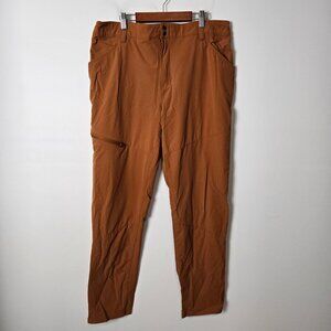 Duluth Trading AKHG Women's Size 18 Roadless Slim Outdoor Nylon Rum Pants UPF